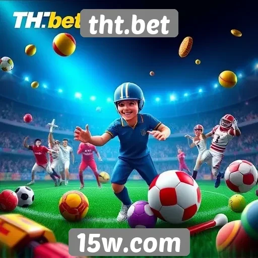 Opções de jogos disponíveis no tht.bet